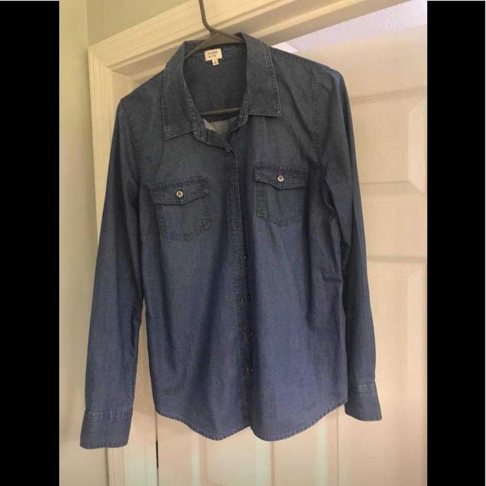 Crown & Ivy Denim Shirt